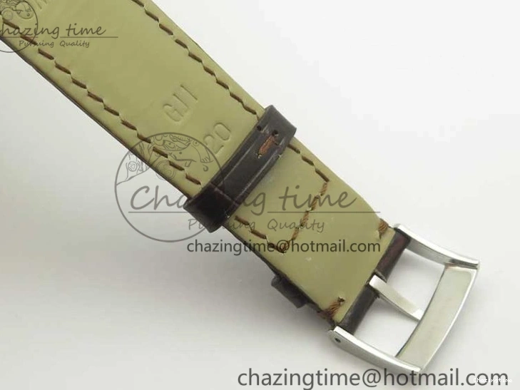 0329 Original De Ville Prestige Small Second TWF 1:1 Best Edition Gray Dial on Black Leather Strap MIYOTA 8036